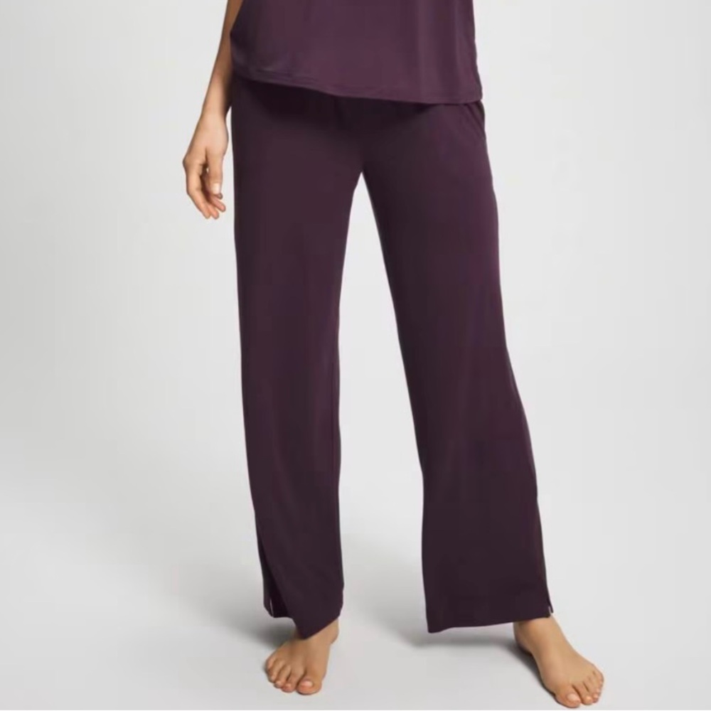 Soma Size Large Cool Nights Pajama Pants Plum Perfect NWT
